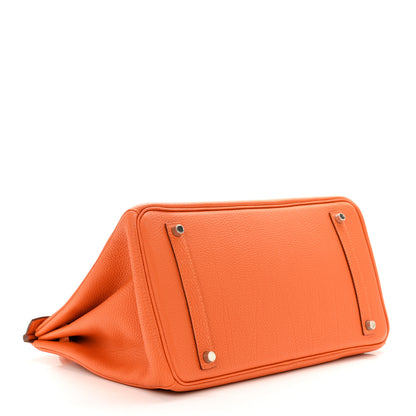 Hermes Togo BIRKIN 35 Orange 4 of 10