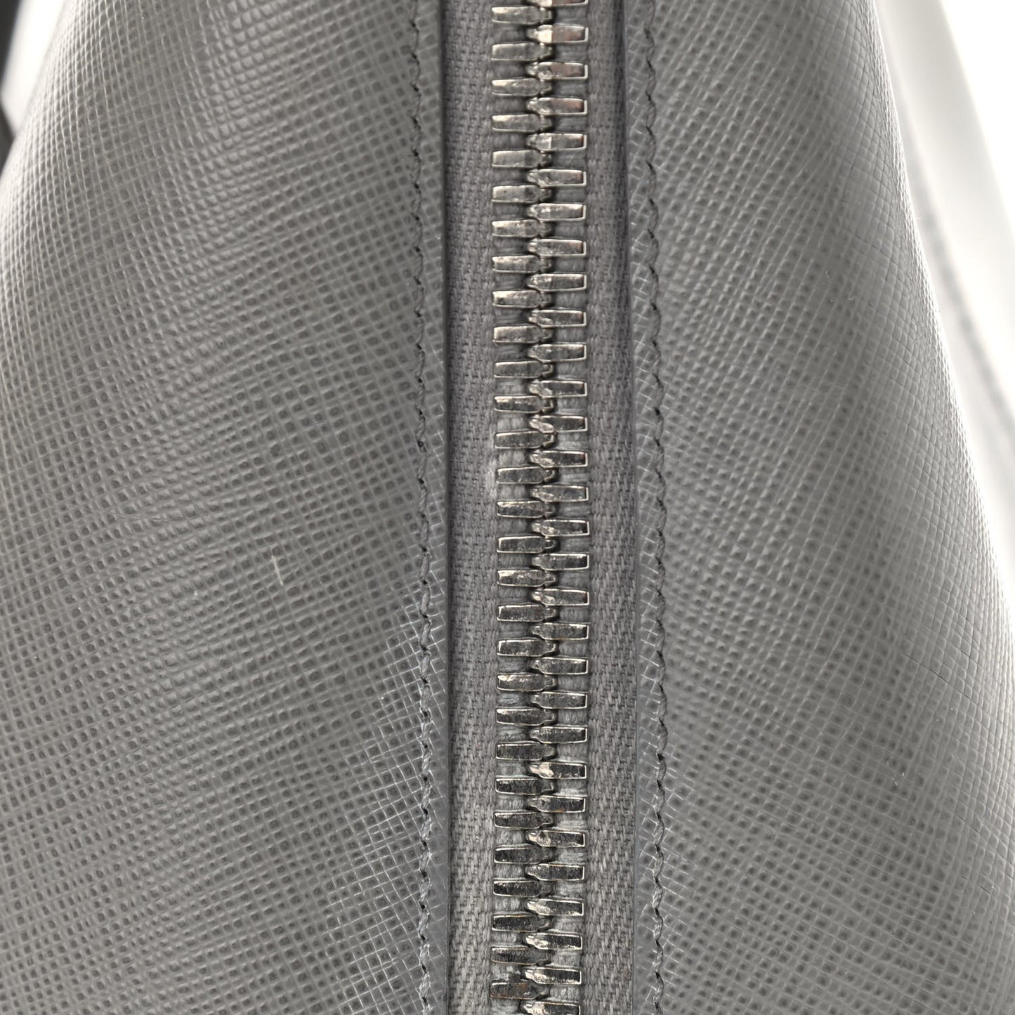 Saffiano Lux Bi-Color Promenade Tote Marmo Argilla