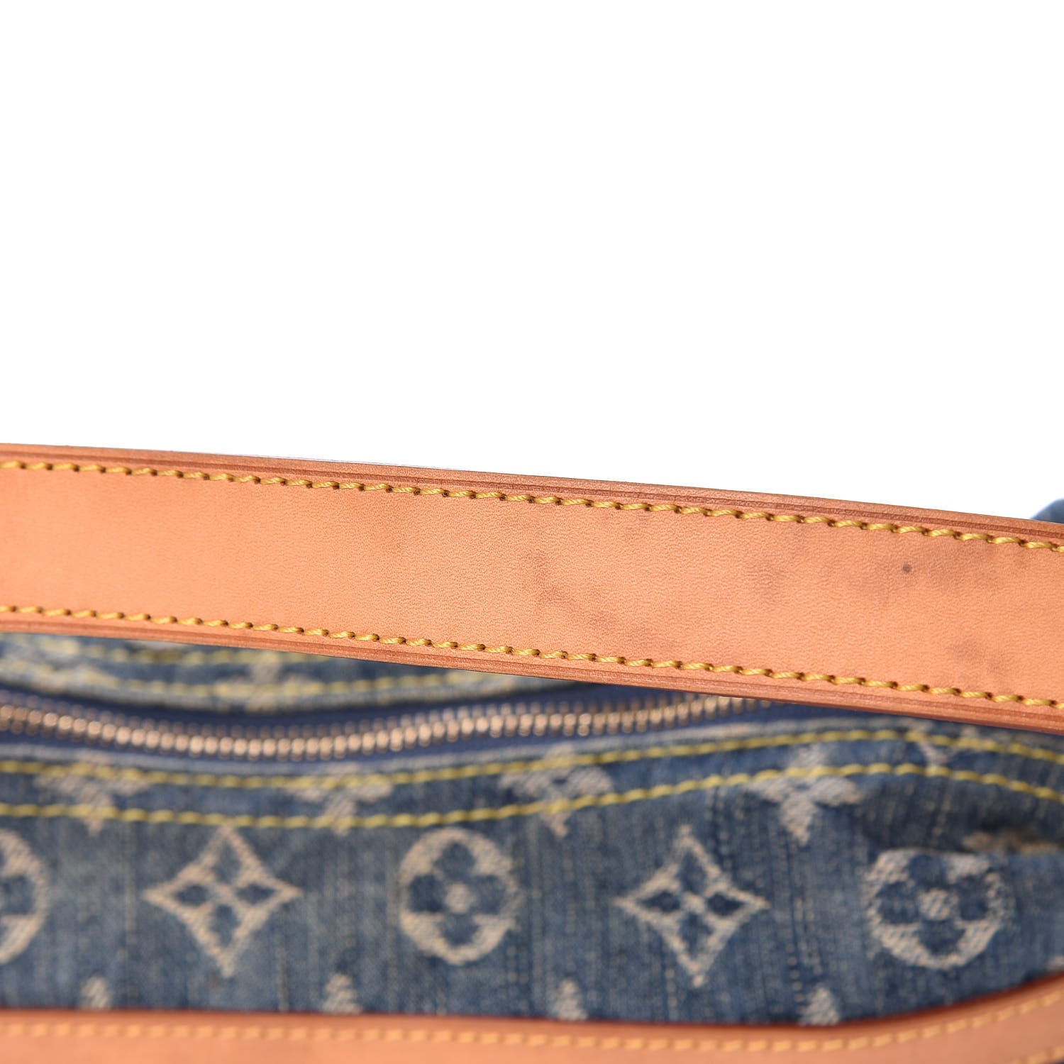 Louis Vuitton Monogram Denim Baggy PM Blue 13 of 14