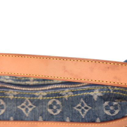 Louis Vuitton Monogram Denim Baggy PM Blue 13 of 14