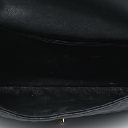 Chanel Caviar Quilted Flap Clutch Black 4 of 7