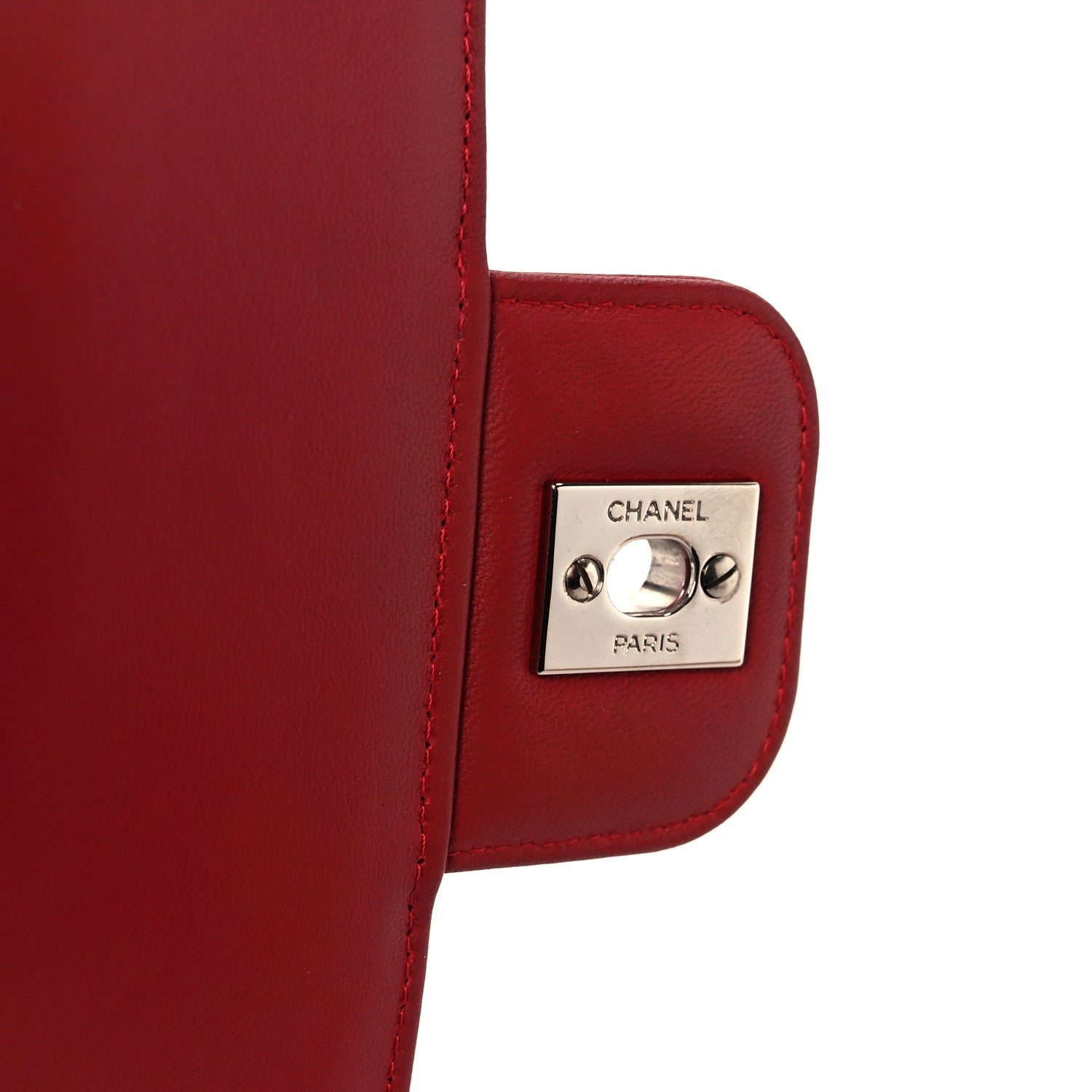 Chanel Lambskin Medium Coco Rider Flap Red 7 of 11