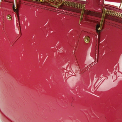 Louis Vuitton Vernis Alma MM Rose Pop 6 of 10