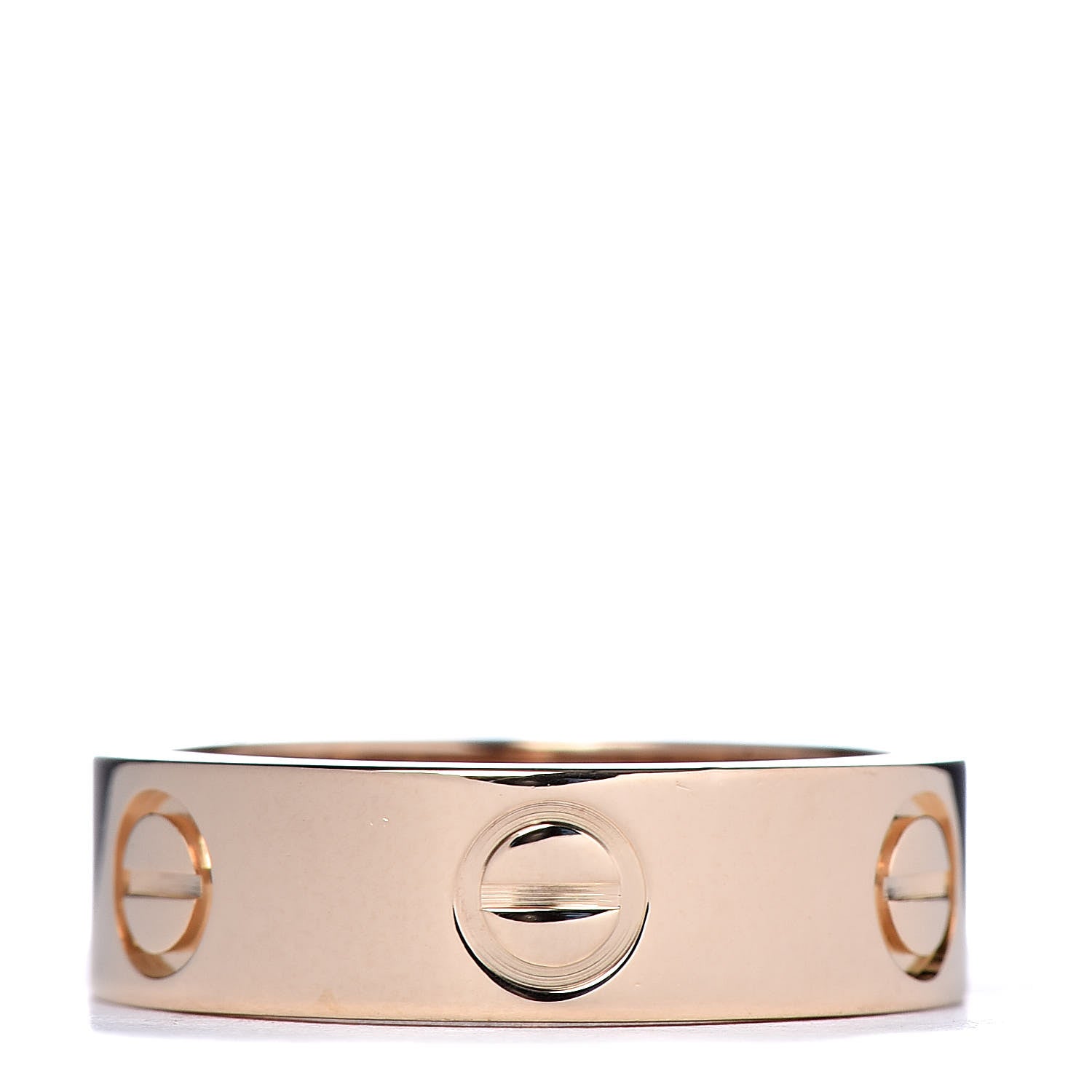 Cartier 18K Yellow Gold 5.5mm LOVE Ring 51 5.75 3 of 4