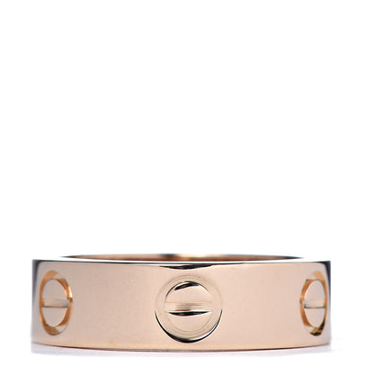 Cartier 18K Yellow Gold 5.5mm LOVE Ring 51 5.75 3 of 4