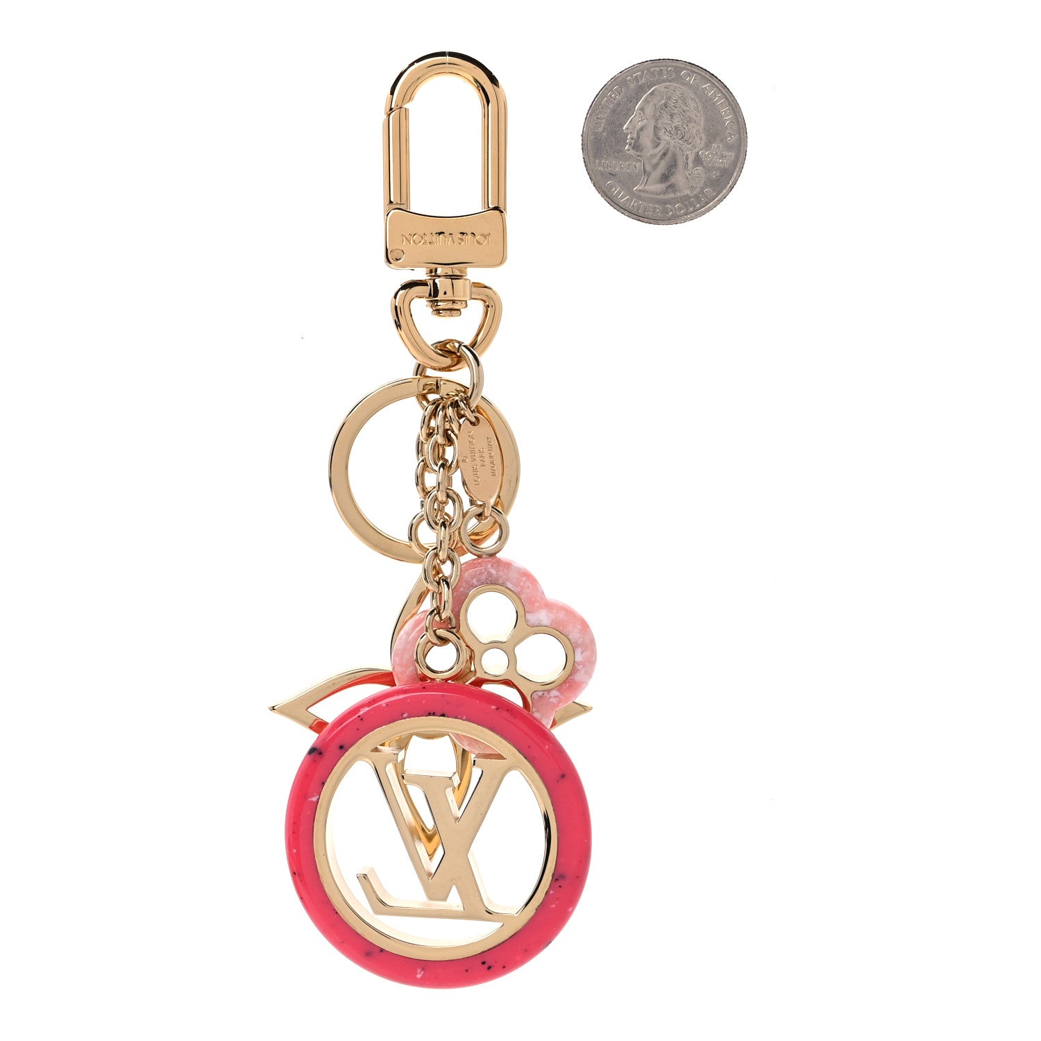 Louis Vuitton Colorline Bag Charm Key Holder 2 of 6