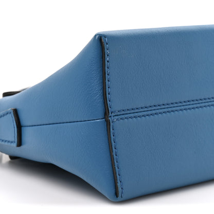Fendi Vitello Dolce Mini By The Way Boston Bag Blue Royal 9 of 10