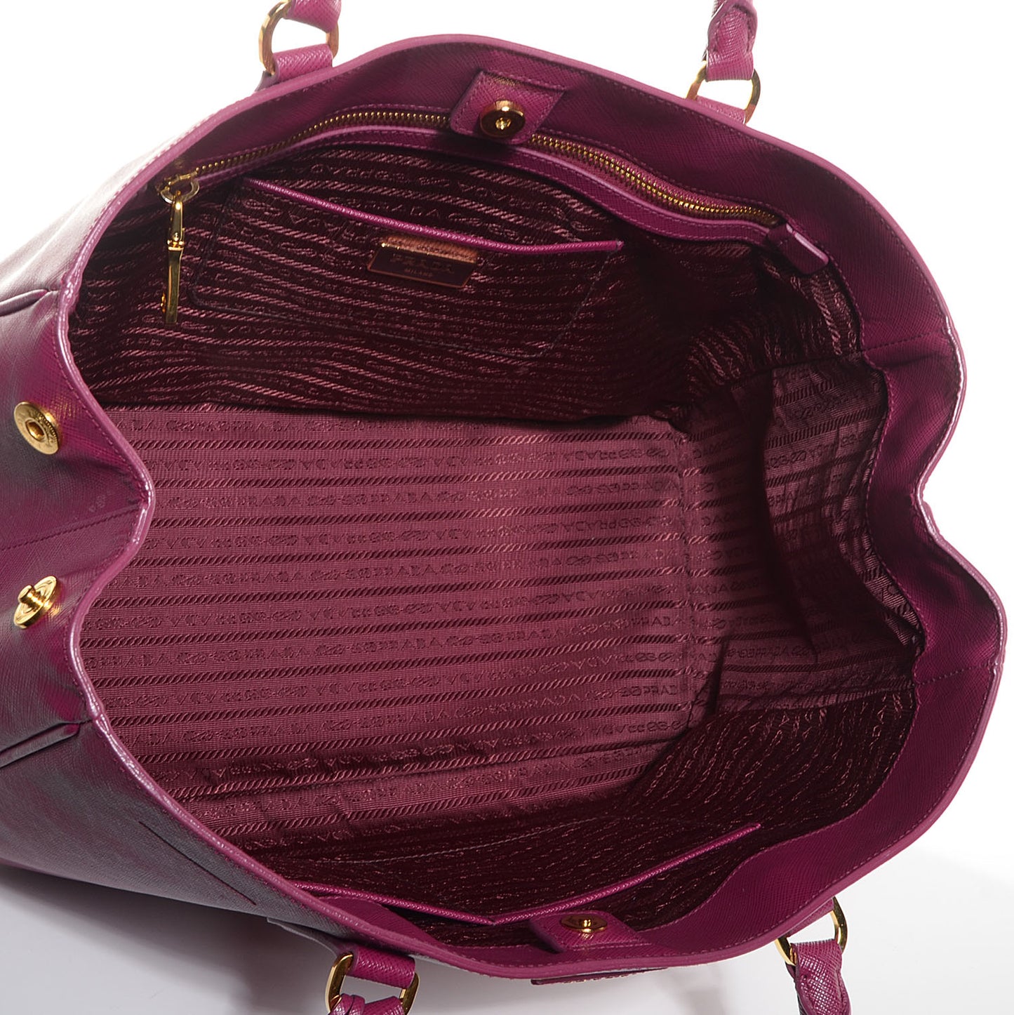 Saffiano Lux Large Tote Ametista