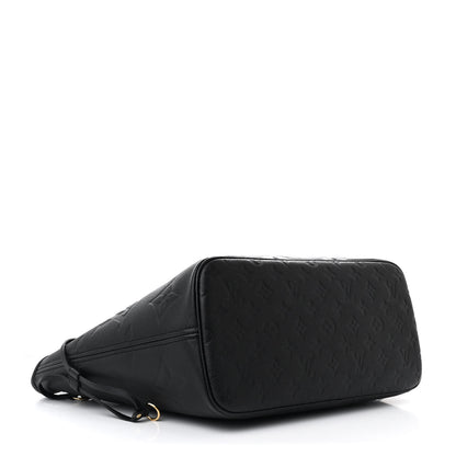 Louis Vuitton Empreinte Monogram Giant Neverfull MM Black 5 of 11