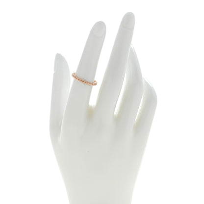Van Cleef & Arpels 18K Rose Gold Small Perlee Ring 52 6 2 of 5