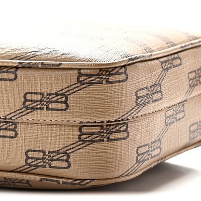 Balenciaga Coated Canvas BB Monogram Medium Signature Camera Bag Beige Brown 10 of 10