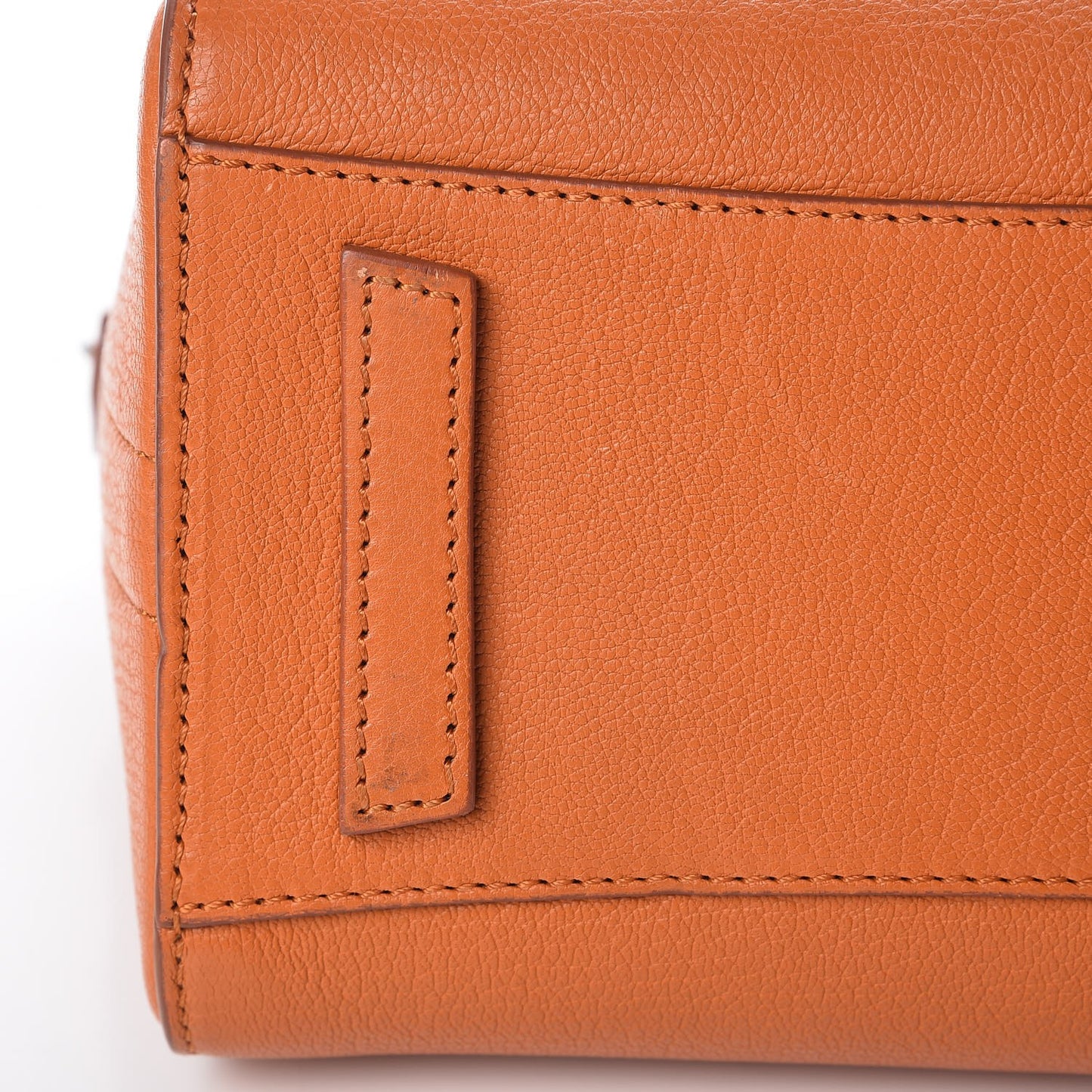 Sugar Goatskin Mini Antigona Rust
