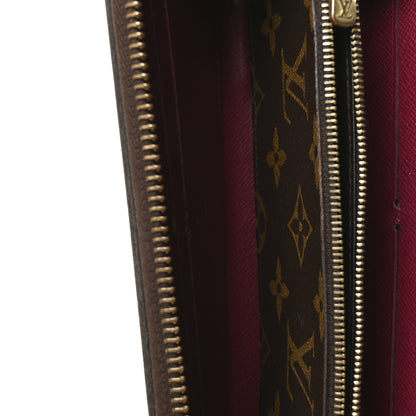 Louis Vuitton Monogram Clemence Wallet Fuchsia 5 of 9