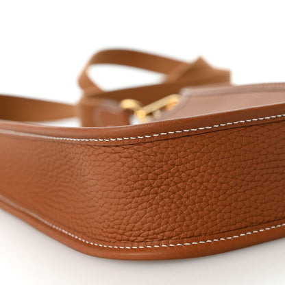 Hermes Taurillon Clemence Evelyne TPM Gold 9 of 10