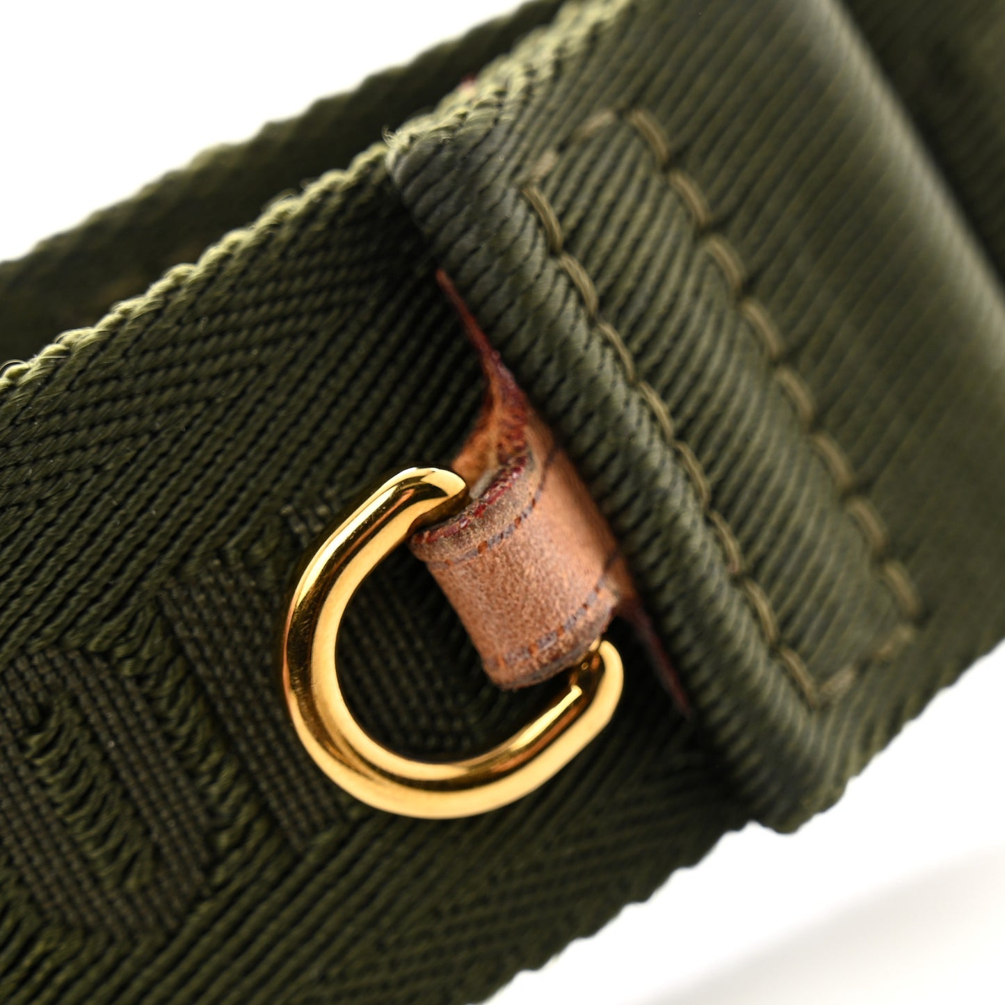 Monogram Multi Pochette Accessories Bandouliere Shoulder Strap Kaki