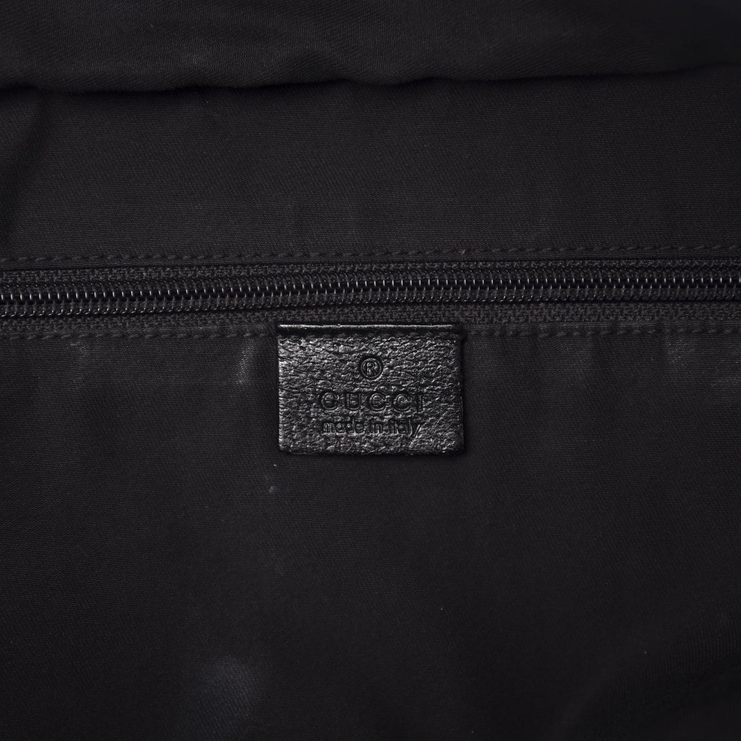 GG Monogram Web Medium Collapsible Carry On Duffle Black