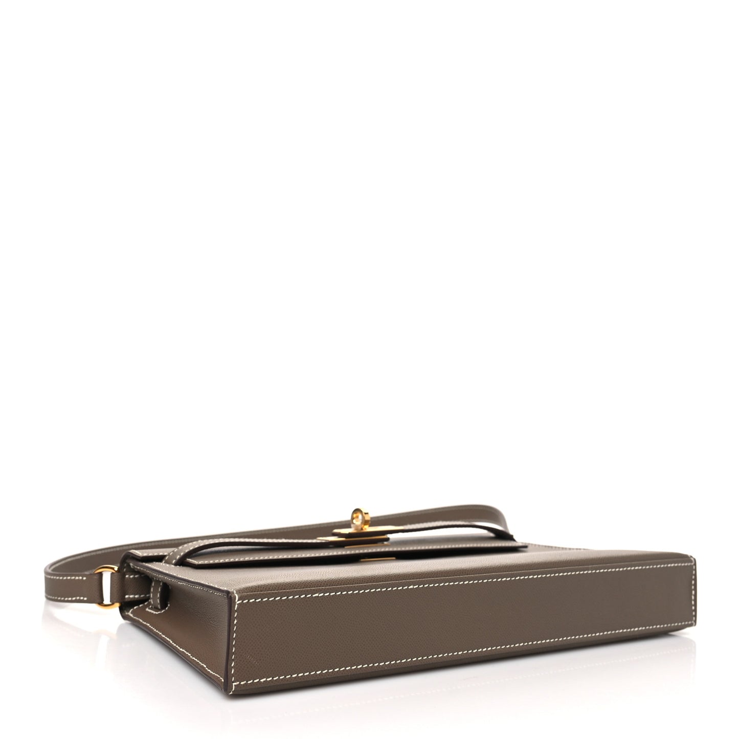 Madame Calfskin Kelly Elan Etoupe