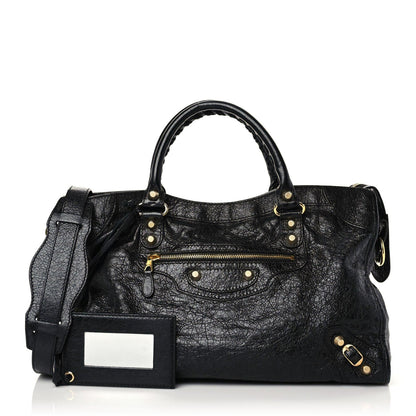 Balenciaga Agneau Giant 12 Gold Hardware City Black 1 of 14