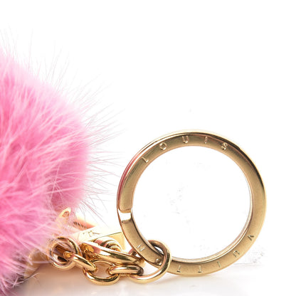 Louis Vuitton Mink Fluo Bubble Bag Charm Key Holder Pink 3 of 5