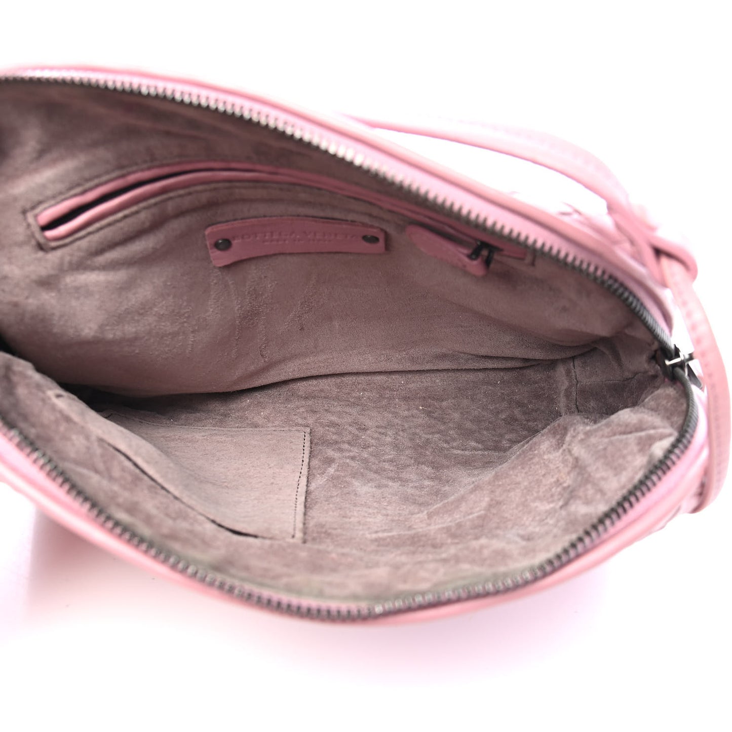 Nappa Intrecciato Pillow Crossbody Messenger Mallow