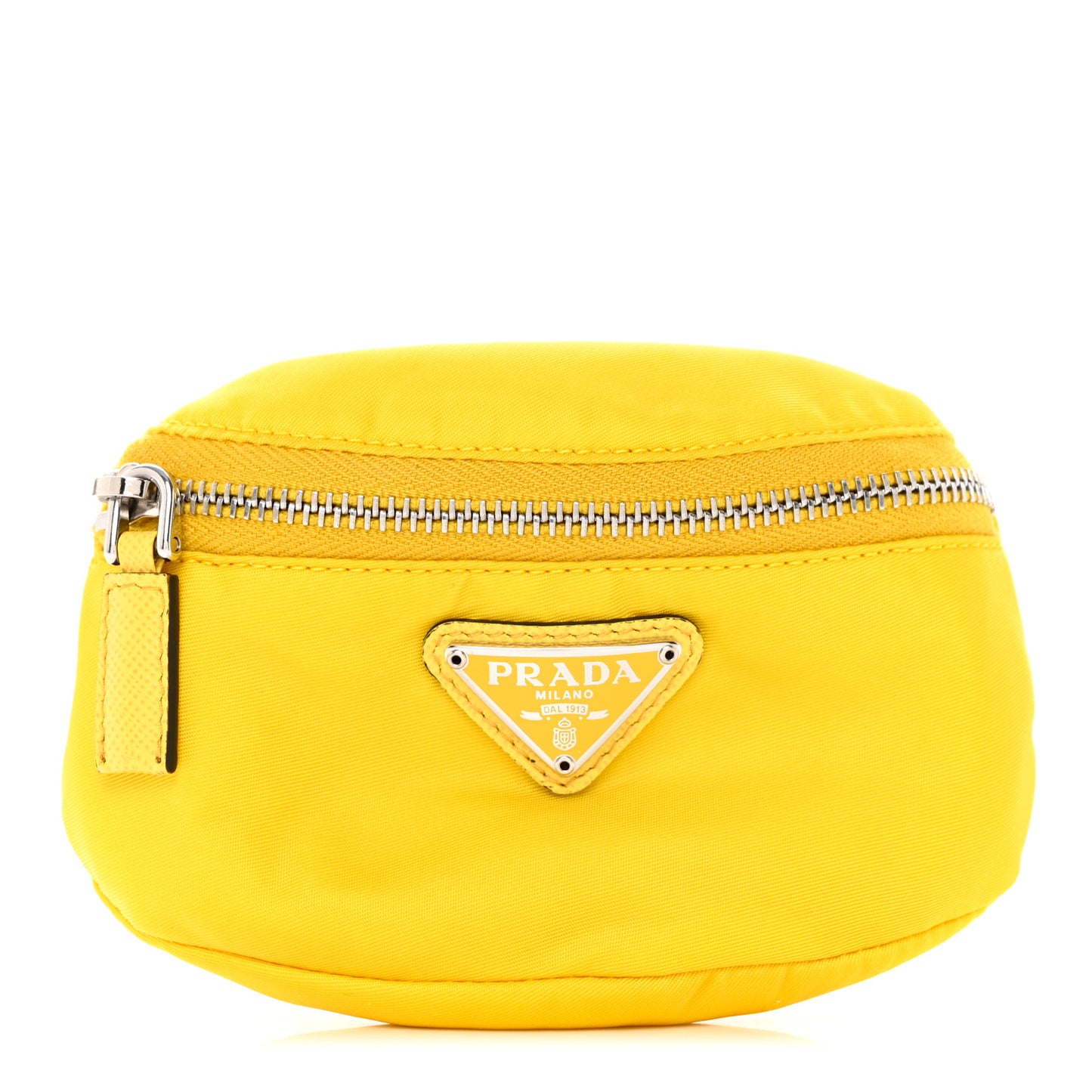 Tessuto Nylon Wrist Pouch Giallo