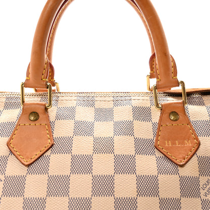 Louis Vuitton Damier Azur Speedy 30 8 of 10