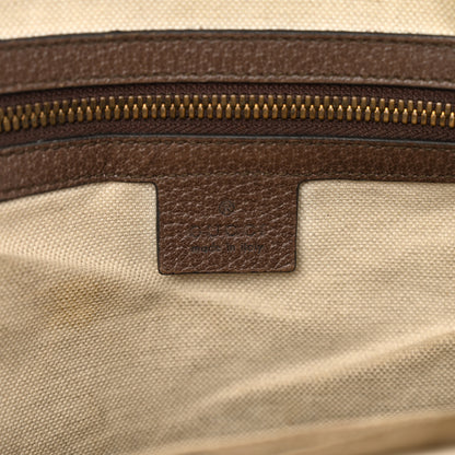 Gucci GG Supreme Monogram Calfskin Web Small Ophidia Day Backpack Beige Ebony New Acero 7 of 12