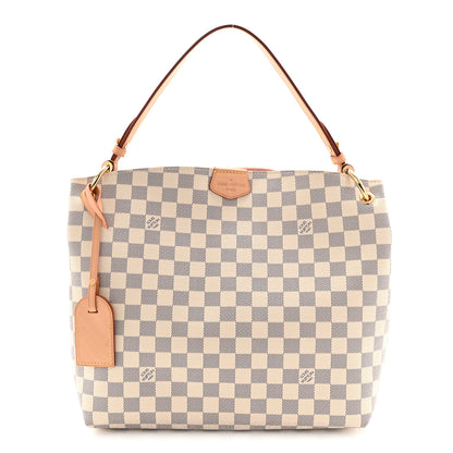 Louis Vuitton Damier Azur Graceful PM Rose Ballerine 1 of 9