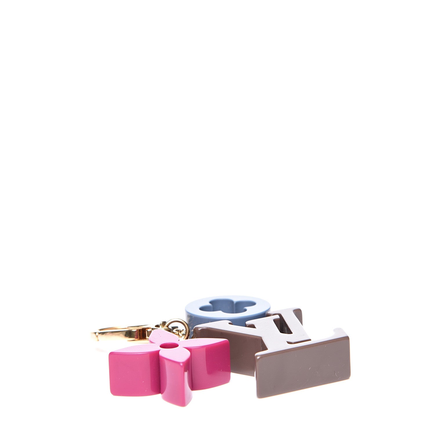 Louis Vuitton Resin Playtime Bag Charm Marron 3 of 8