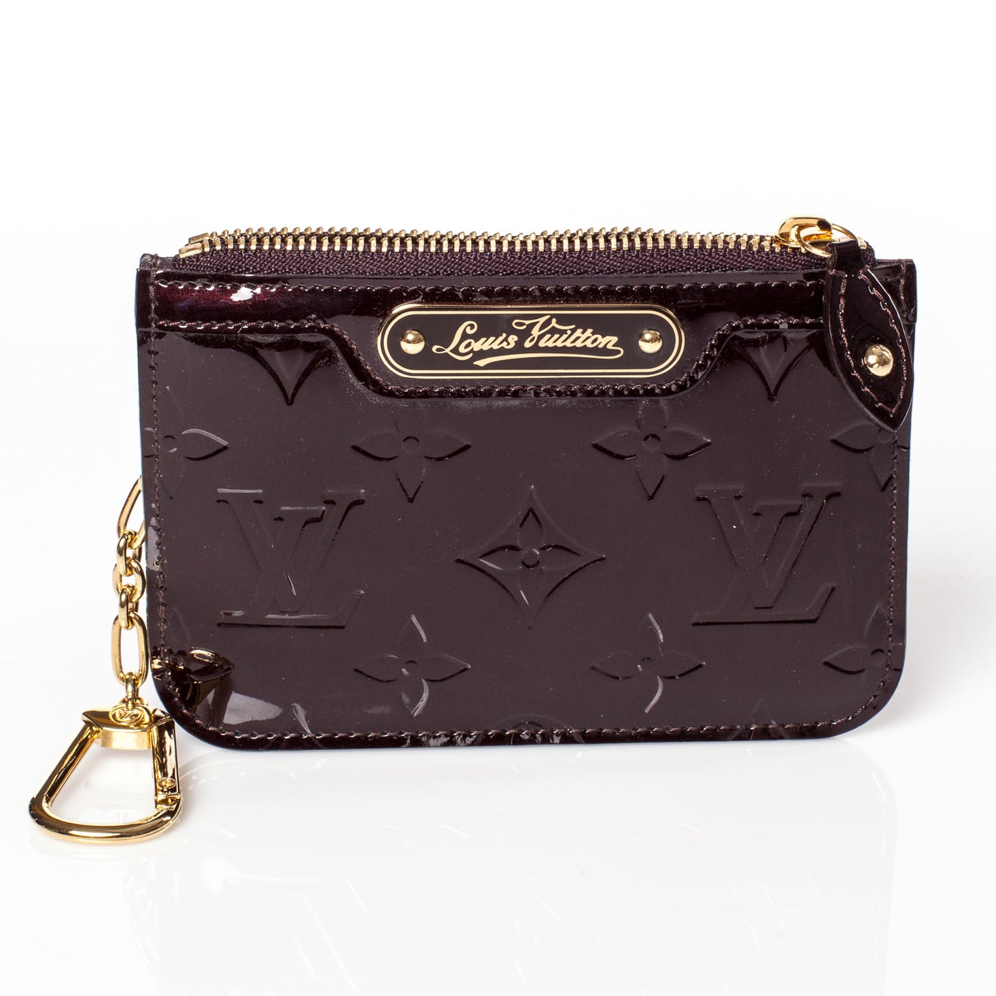 Vernis Key Pouch Amarante