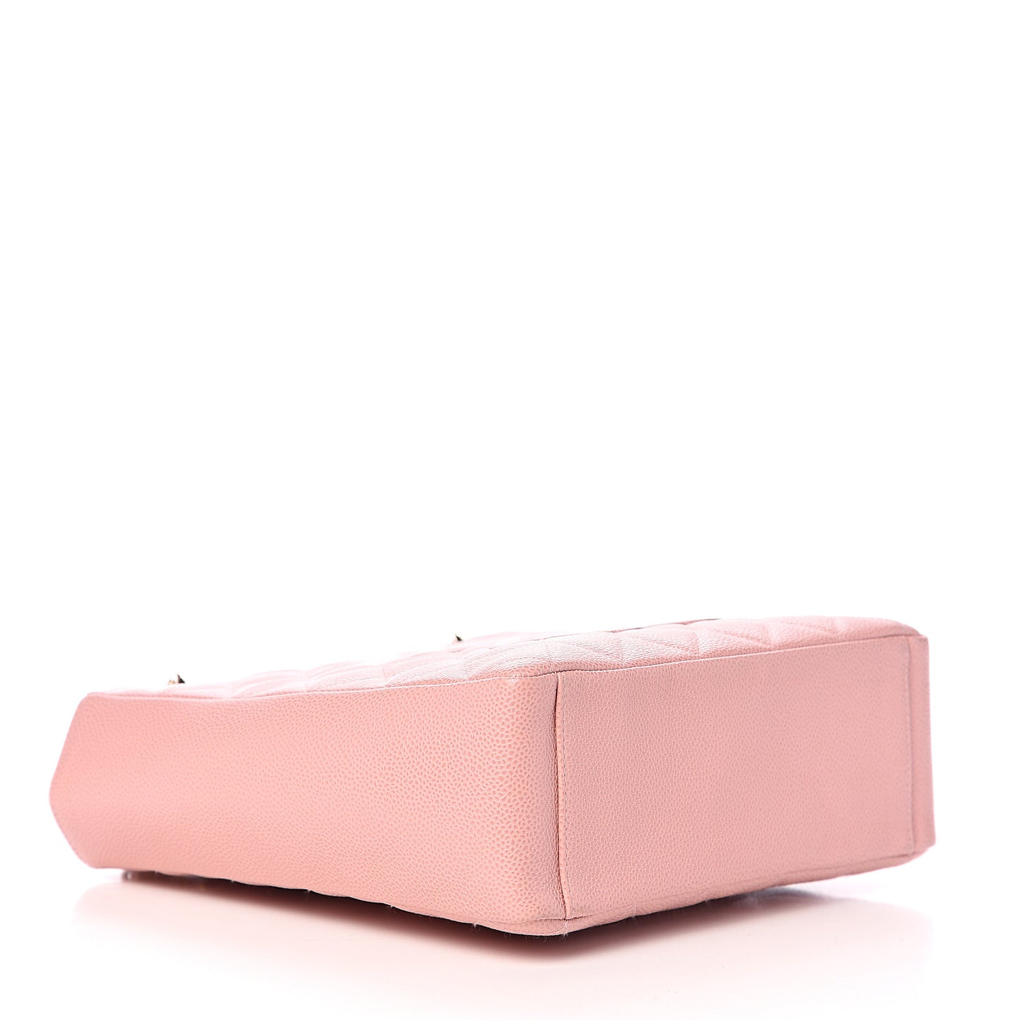 Caviar Quilted Petit Shopping Tote PST Pink