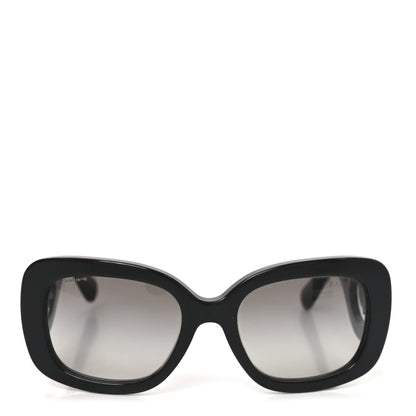 Prada Acetate Baroque Sunglasses SPR 27O Black 4 of 12