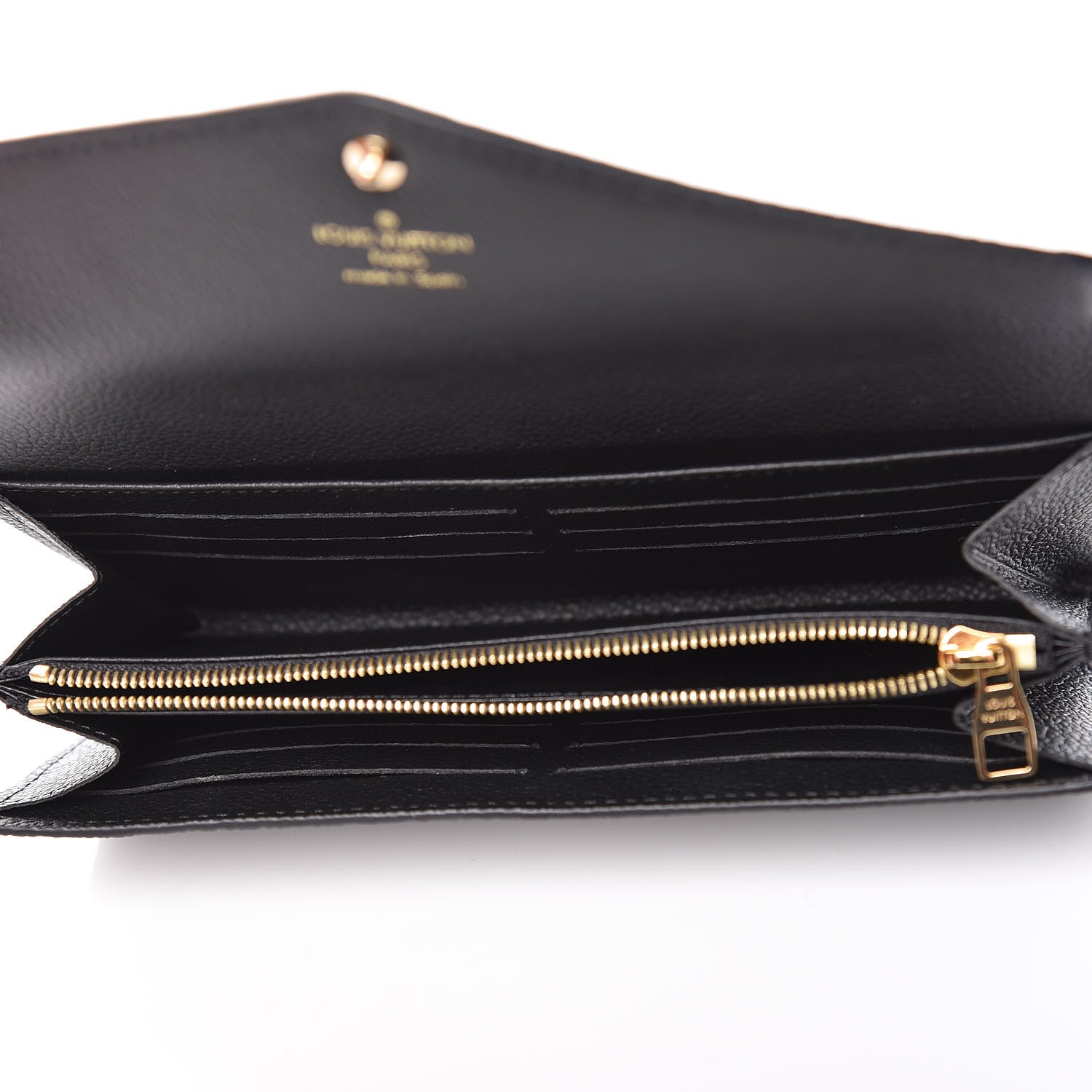 Louis Vuitton Empreinte Sarah Wallet NM Black 5 of 8