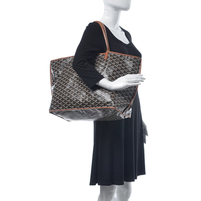 Goyard Goyardine Reversible Anjou GM Black Gold 2 of 12