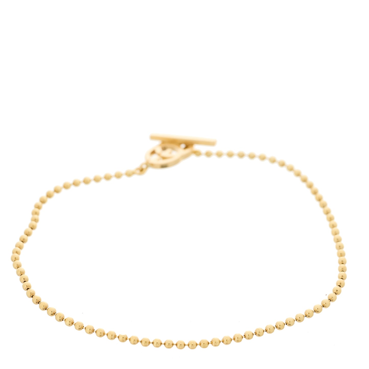 18K Yellow Gold GG Running Toggle Bracelet