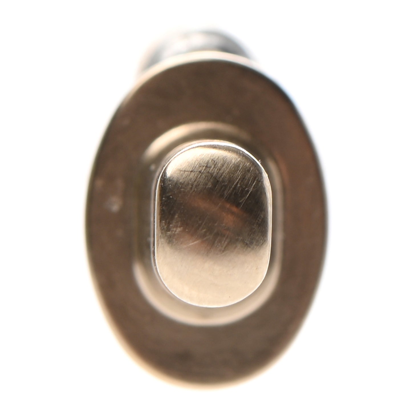 Metal CC Turnlock Interchangeable Earrings Gold