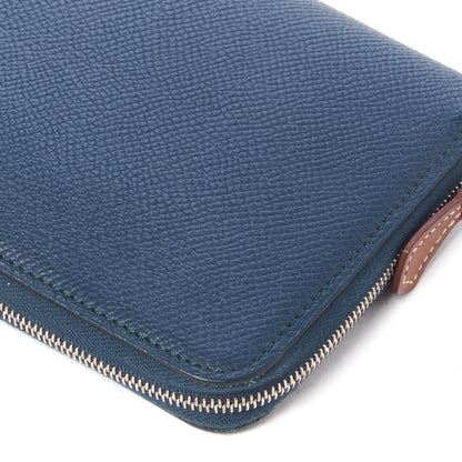Hermes Epsom Silk'In Wallet Vert Cypress 4 of 7