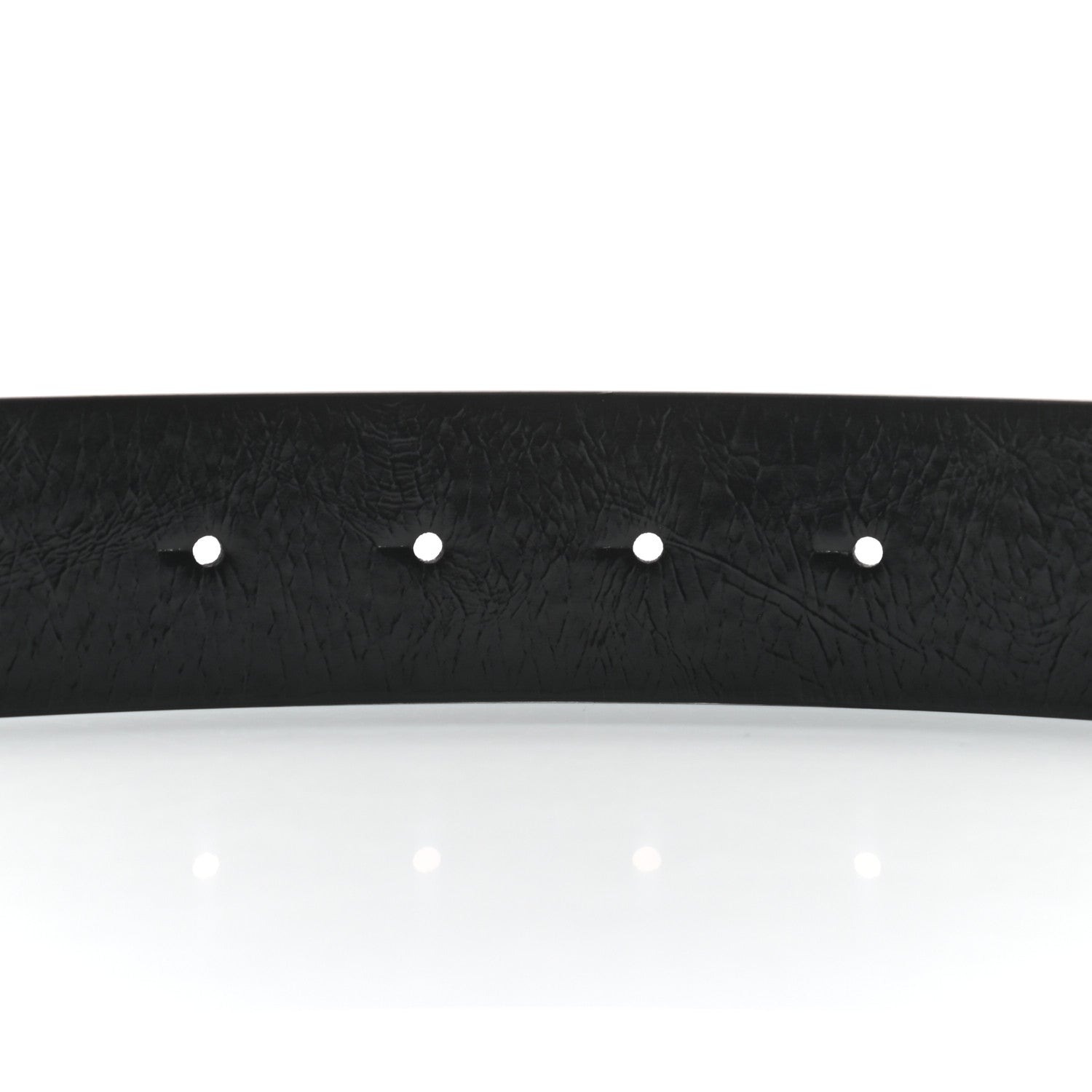 Chanel Calfskin CC Reversible Belt 80 32 White Black 3 of 4