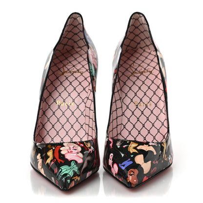Christian Louboutin Patent Hot Chick 100 Pumps 37 Multicolor 2 of 8