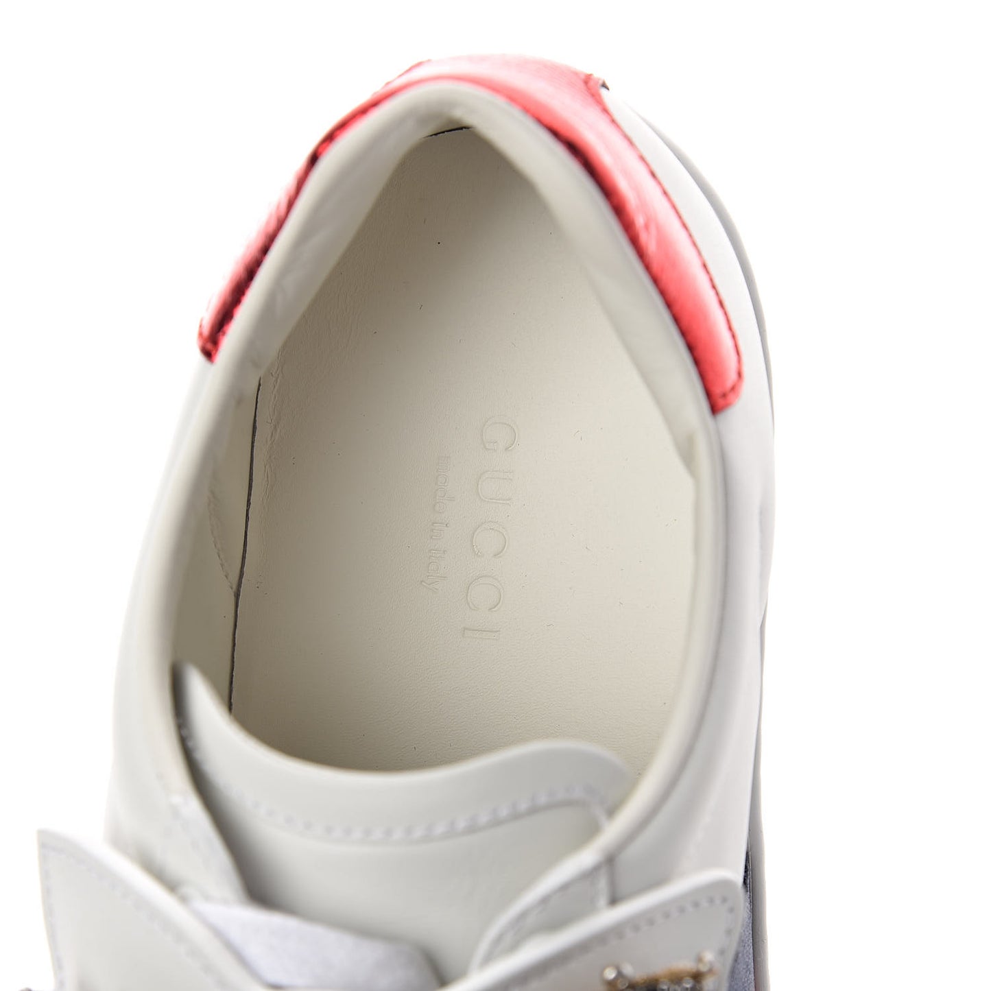 Calfskin Ayers Web Womens Ace Bow Lace Sneakers 36 White