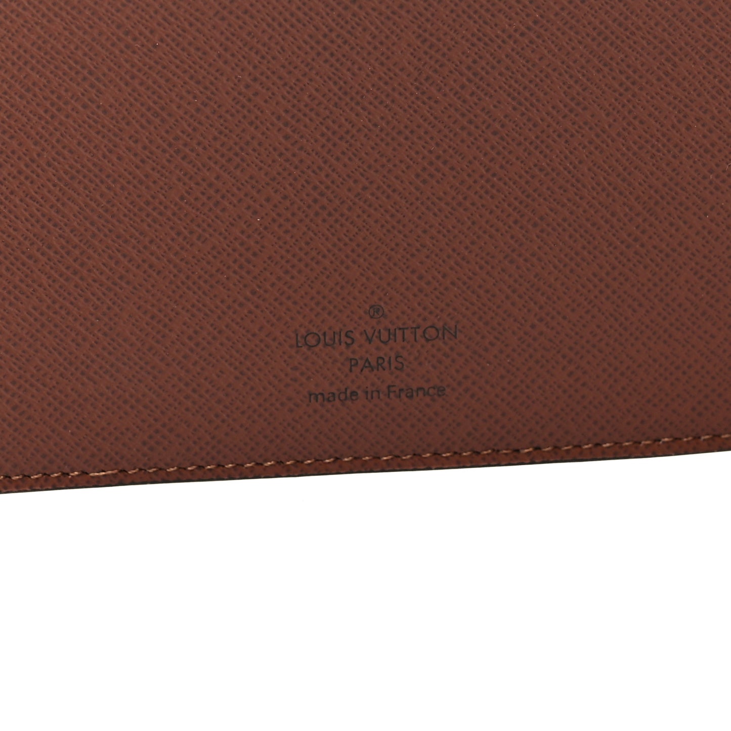Monogram Desk Agenda Cover