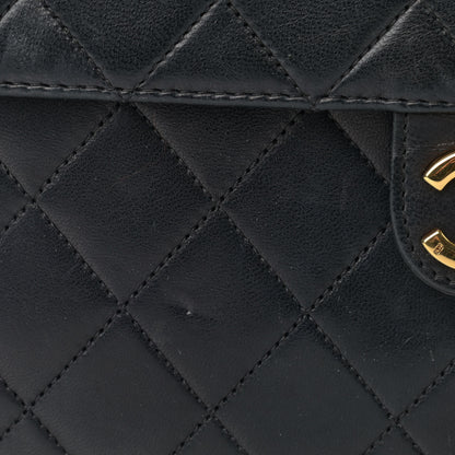 Chanel Lambskin Quilted Small Single Flap Black 9 of 12
