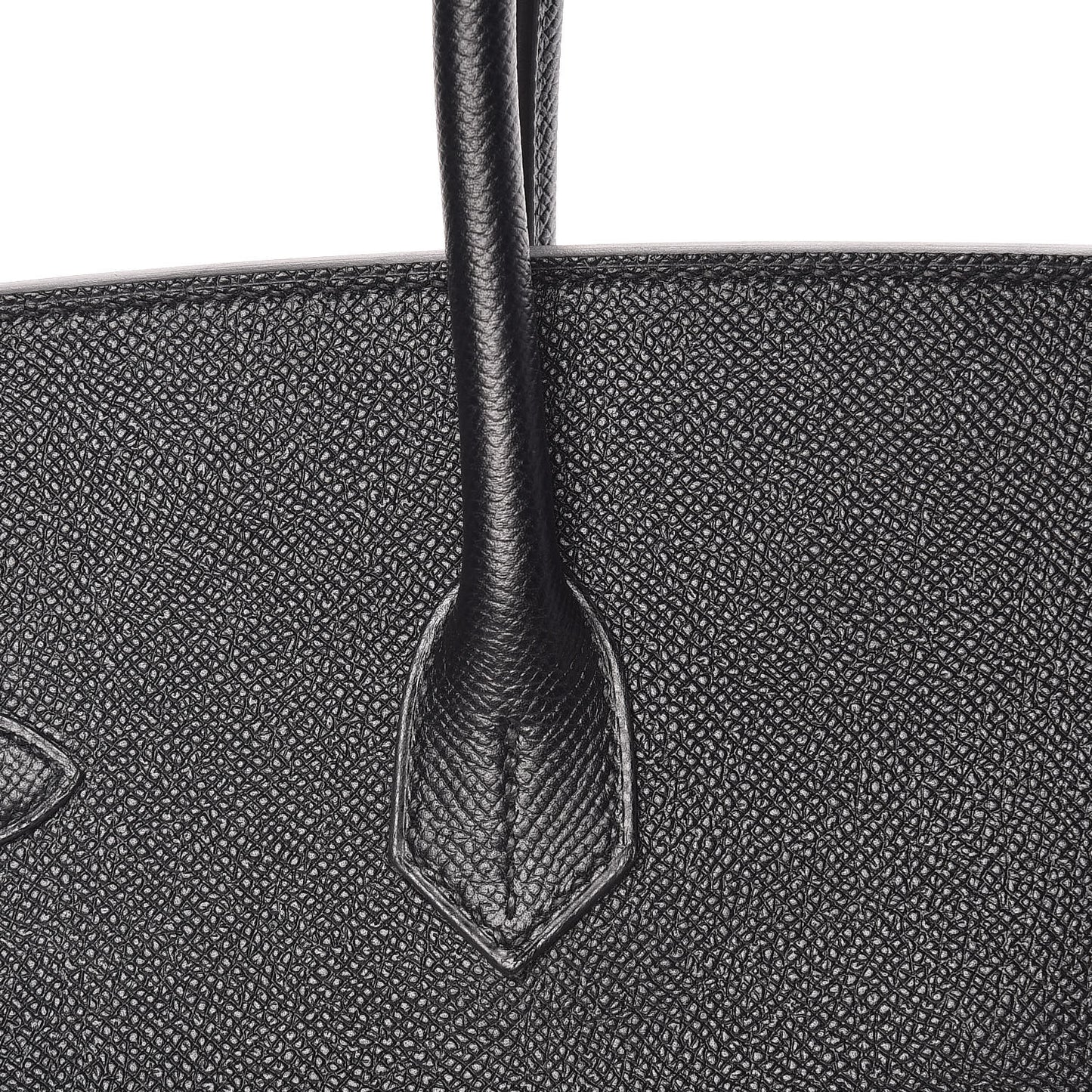 Epsom Birkin 35 Black