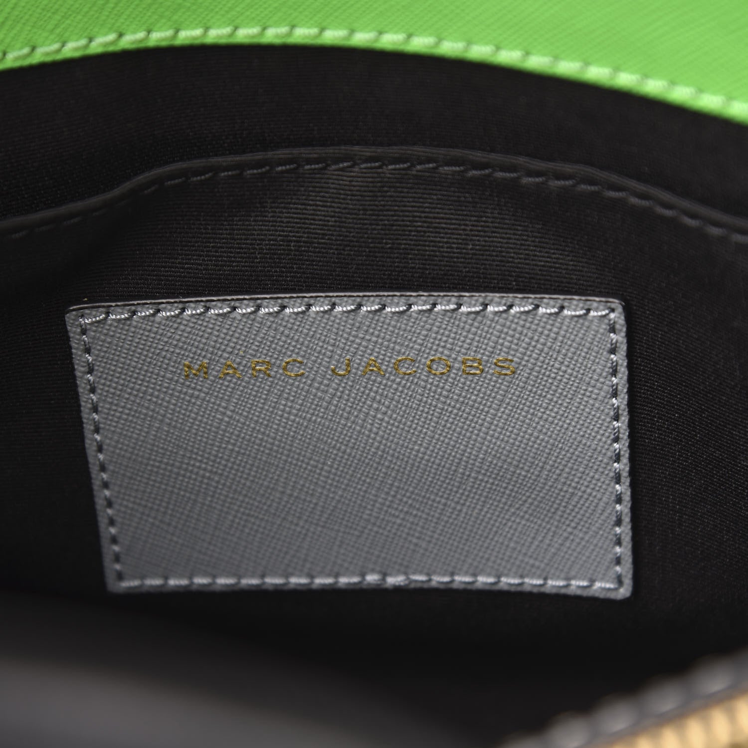 Marc Jacobs Saffiano Snapshot Tote Slate Multicolor 6 of 9