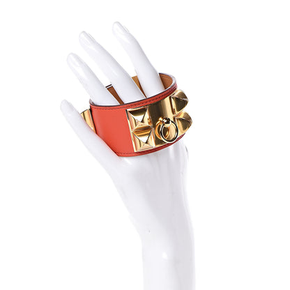 Hermes Swift Collier De Chien CDC Bracelet S Capucine 2 of 7