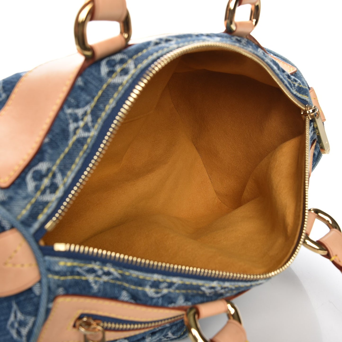 Monogram Denim Neo Speedy Blue