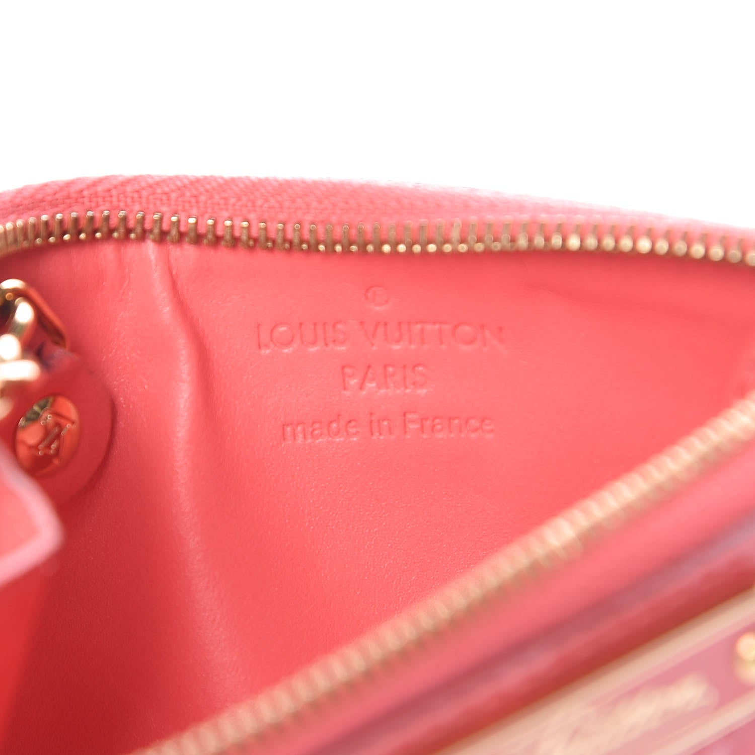 Louis Vuitton Vernis Key Pouch Rose Litchi 7 of 10