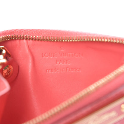 Louis Vuitton Vernis Key Pouch Rose Litchi 7 of 10