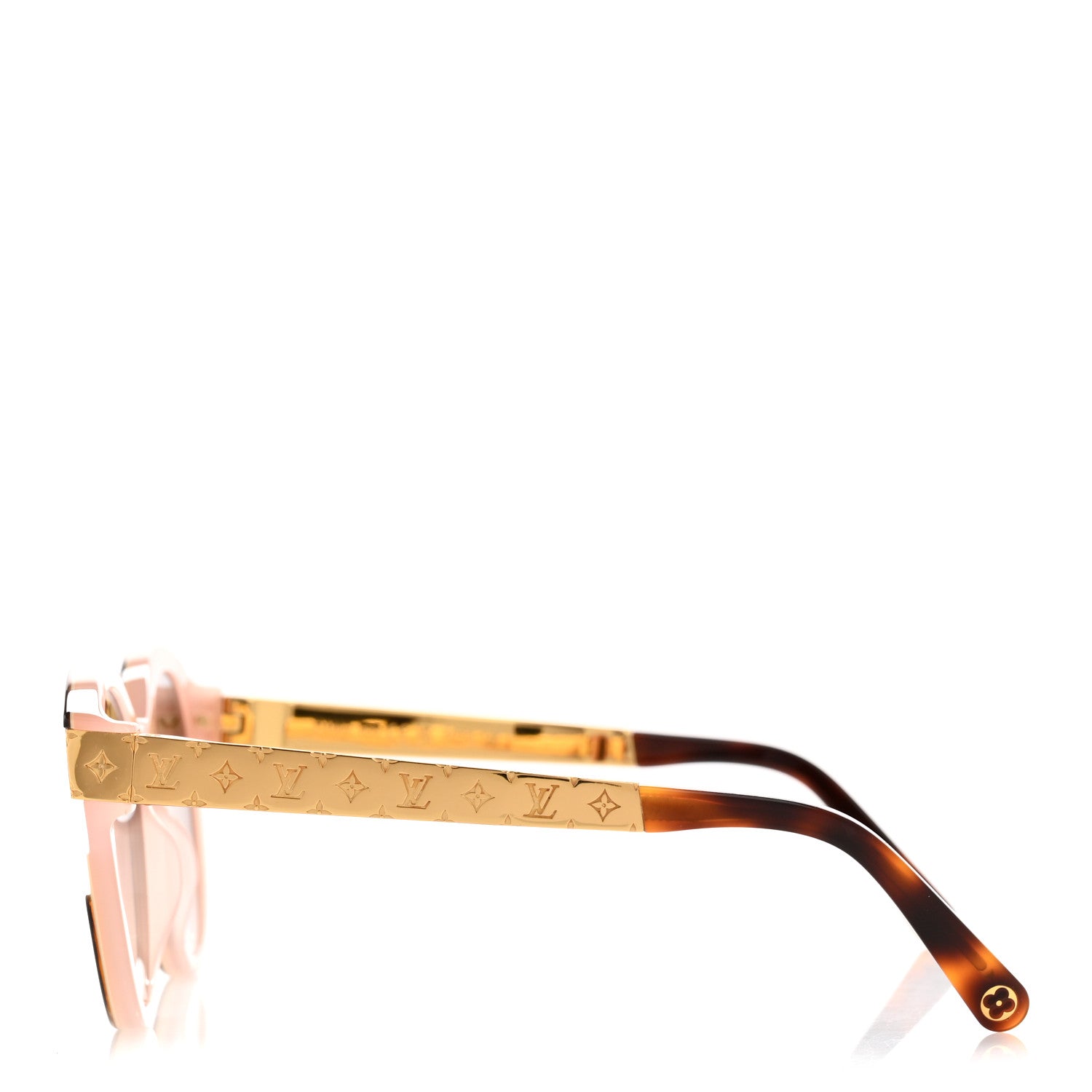 Louis Vuitton Acetate Petit Soupcon Cat Eye Sunglasses Z1858W Light Tortoisehell 3 of 9