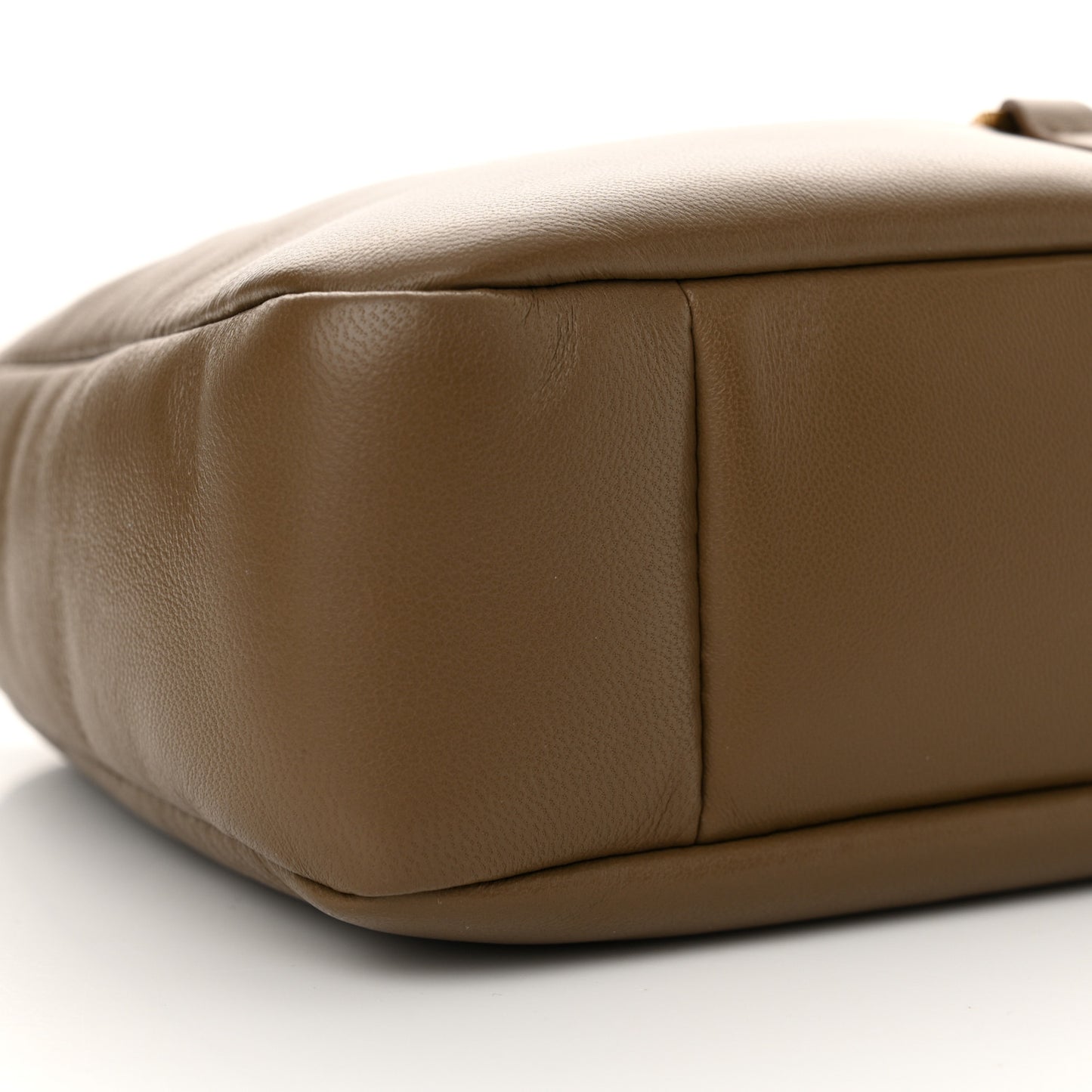 Padded Lambskin Le 5 A 7 Hobo Dark Peanut